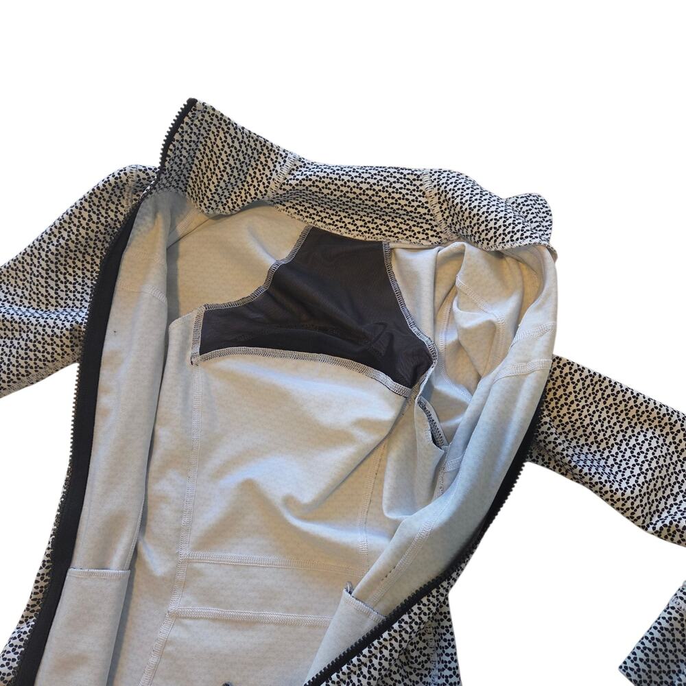 Lululemon Define Jacket Monochromic White / Black size 4 Stretchy Fitted Zip-up - Picture 6 of 11